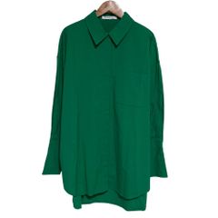 未使用 ETRE TOKYO エトレトウキョウ タイプライターBOXシャツ ブラウス 1222210101 サイズF グリーン レディース 古着 中古 USED ETRE TOKYO タイプライターBOXシャツ - メルカリ