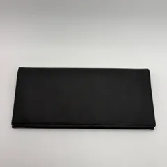 【美品】Paul Smith ポールスミス 長財布 ブラック レザー 薄型 ウォレット メンズ レディース シンプル ロングウォレット
