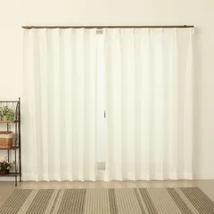 レースカーテン特別価格 ミラーレース 既製品 サイズ巾100ｘ高さ108cm ウォッシャブル 4137IV 1組のサムネイル