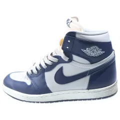 NIKE (ナイキ) AIR JORDAN 1 HIGH 85 GEORGETOWN エアジョーダン1 ジョージタウン ハイカットスニーカー US8.5/26.5cm ネイビー/グレー BQ4422-400
