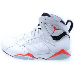 NIKE (ナイキ) AIR JORDAN 7 RETRO WHITE INFRARED CU9307-160 エアジョーダン7 レトロ ホワイト インフラレッド ハイカットスニーカー ホワイト 29.5cm/US11.5