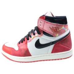 NIKE (ナイキ) AIR JORDAN 1 HIGH OG SP エアジョーダン1 レトロ ハイ OG SP スパイダーマン アクロス・ザ・スパイダーバース DV1748-601 ユニバーシティレッド US9.5/27.5cm