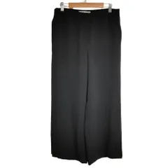 良品 Theory luxe セオリーリュクス LIVE FLIA パンツ 大きいサイズ042 ブラック レディース 古着 中古 USED