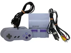 中古  SUPER CLASSIC GAME AMUSEMENT SYSTEM レトロゲーム互換機 ミニ版 ニンテンドークラシックミニスーパーファミコン 動作確認済み  H8-2-145