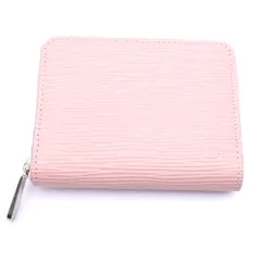 LOUIS VUITTON (ルイヴィトン) エピ ジッピーコインパース コンパクトウォレット ミニ財布 コインケース ピンク レザー M61206 シルバー金具