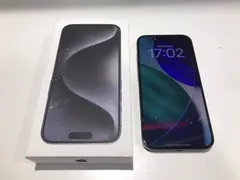 iPhone 15 pro 128GB MTU73J/A バッテリー84％　SIMロックなし　判定〇