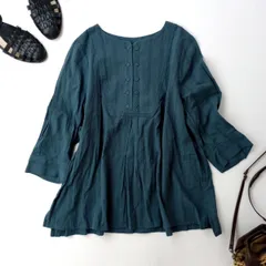 ◯ conges payes ADIEU TRISTESSE コンジェペイエ アデュートリステス ヨークデザイン ブラウス(48K＋0586)26N