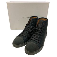 良品 MARC JACOBS マークジェイコブス ハイカットスニーカー EU41 26.0cm相当 グリーン系 メンズ 古着 中古 USED