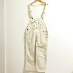 良品 STAMMBAUM シュタンバウム コーデュロイ オーバーオール サロペット オールインワン サイズS ベージュ レディース 古着 中古 USED