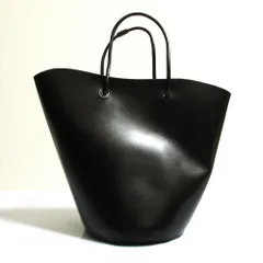 未使用 YAHKI ヤーキ ダブルフェイス トートバッグ ブラック レディース 古着 中古 USED