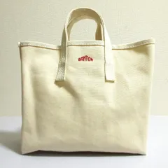 新品同様 DANTON ダントン キャンバス トートバッグ ハンドバッグ エクリュ メンズ レディース 古着 中古 USED