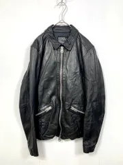 nano universe ナノユニバース NUC43LO0700SH シープスキン シングル ライダース ジャケット sizeS/黒  ■■◎メンズ