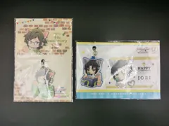 【TAKA72-95】△未開封　バンダイナムコ　『アイドリッシュセブン in ナンジャタウン　1周年アニバーサリーセット 和泉一織＋4周年アニバーサリーセット 二階堂大和　2点セット』　まとめ売り　アクリルキーホルダー　名刺カード