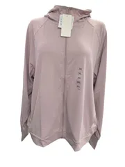 【未使用】エアリズムUVカットメッシュパーカ（長袖）ピンク　3XL