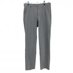 【美品】アディダス パンツ グレー シンプル ストレッチ  メンズ 79 ゴルフウェア adidas