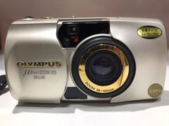 未チェックジャンク扱い OLYMPUS コンパクトフィルムカメラ μZOOM105DX