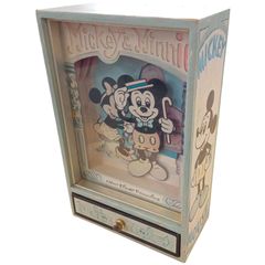 Disney Mickey & Minnie オルゴール 引き出し付き - メルカリ