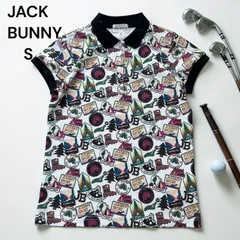 美品　ジャックバニー JACKBUNNY ポロシャツ 半袖シャツ 半袖 ゴルフウェア GOLF golf ゴルフ Sサイズ　レディース