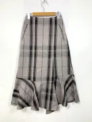 美品 Mila Owen ミラオーウェン アシンメトリー マーメイド スカート size1/グレー ■■レディース