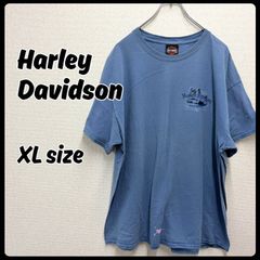 希少》ハーレーダビッドソン Tシャツ XL ネイビー - メルカリ