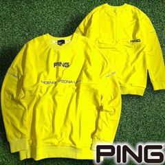 PINGイエロー Mサイズ 薄手ニットセーター - メルカリ