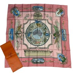 未使用品 HERMES エルメス カレ90 CASSE NOISETTE くるみ割り リス柄