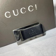 GUCCI グッチ マネークリップ 鍵穴デザイン ゴールド グリーン - メルカリ