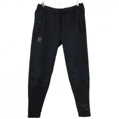 【美品】アンダーアーマー ジョガーパンツ 黒 ウエストゴム＆調節紐  メンズ 2XL/2TG/EEG ゴルフウェア UNDER ARMOUR