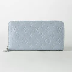 新品 ルイヴィトン Louis Vuitton 長財布 ジッピーウォレット ブルーフロストのサムネイル