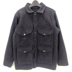 05w19092 フィルソン FILSON マッキーノクルーザージャケット ブラック 36 USA製 メンズ アウター ウール 10043FJ 【中古品】
