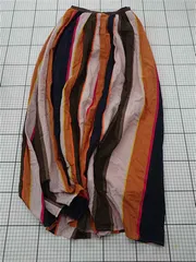 ◇ ⊂ スピックアンドスパン Spick and Span マルチストライプスカート 36 レディース E  【1602040015588】