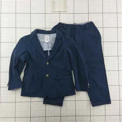 ◇ Θ ビーミングバイビームス B:MING by BEAMS キッズ ジャケット＆パンツセット ネイビー系 120cm 男の子 E  【1602040055430】