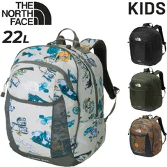 ノースフェイス キッズ リュックサック 22L ジュニア 子供用 中型 バックパック THE NORTH FACE トスボックス デイパック キッズバッグ キッズリュックサック 無地 柄物 ブランド かばん 子ども こども アウトドア キャンプ 遠足