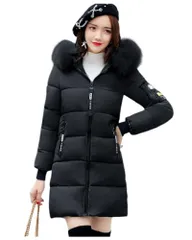 [BryQrvy] ダウンジャケット ライトダウン レディース ダウンコート ショート丈 中綿 ジャケット ファー フード付き 暖かい 防風 防寒着 軽量 アウター カジュアル 通勤 通学 おしゃれ 秋冬 冬服 冬物e