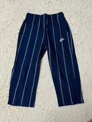 NIKE ナイキ レディース ストライプ 秋冬夏用 7分パンツM