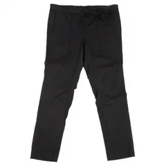 ヘルムートラングHELMUT LANG ストレッチウールテーパードパンツ 黒2