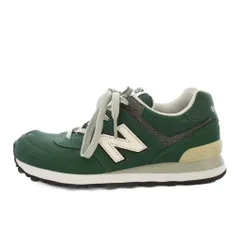 ニューバランス NEW BALANCE ML574GNJ スニーカー シューズ US6.5 緑 /TK