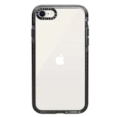 CASETiFY インパクトケース iPhone SE (2020/2022) - クリア ブラック
