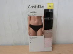 【新品】Calvin Klein カルバンクライン ビキニ ショーツ 下着 4枚組 Sサイズ