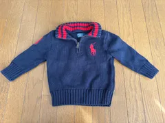 ラルフローレン　80cm ジップアップセーター