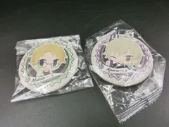 【TAKA72-98】△内袋未開封　アニメイト　『アニ☆カプ あんさんぶるスターズ! 缶バッジ(原作版)　2個セット』　まとめ売り　遊木真　羽風薫