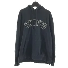 【中古】UNDEFEATED ロゴパーカー サイズM ブラック ▲金具外れ有 アンディフィーテッド[17]のサムネイル