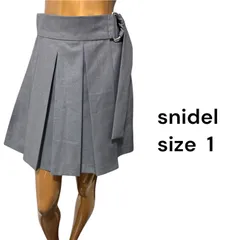 No.218 (♡)snidel  ラップ プリーツスカートキュロット y2k