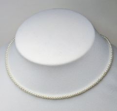 本真珠 あこやパール ネックレス 6.5-7.0mm SILVER刻印 - メルカリ