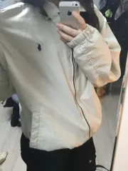 Polo ポロ ベージュ ウィンドブレーカー ジップアップ