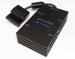 T【HY】O【ジャンク品】SONY ソニー PS2 プレイステーション2 純正 マルチタップ DUALSHOCK2対応 SCPH-10090 厚型用 4ポート[ゆうパケット発送、送料無料]HY003