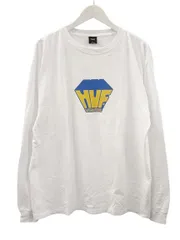 ハフ HUF BIG BLOCK LS TEE ビッグ ブロックロングスリーブ Tシャツ L ホワイト ロゴ プリント ロンT 長袖 カットソー トップス