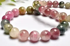 マルチカラー トルマリン　6mm　ブレスレット 1個売り パワーストーン 天然石 _BG6383-6