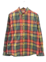 エルエルビーン L.L.BEAN 長袖 ネルシャツ ボタンシャツ 273708 チェック柄 M マルチカラー トップス