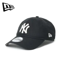 26春夏 ニューエラ NEW ERA メンズ レディース (ユニセックス) 9FORTY MLB アンストラクチャード Unstructured ニューヨーク・ヤンキース ブラック 14744833 帽子 キャップ